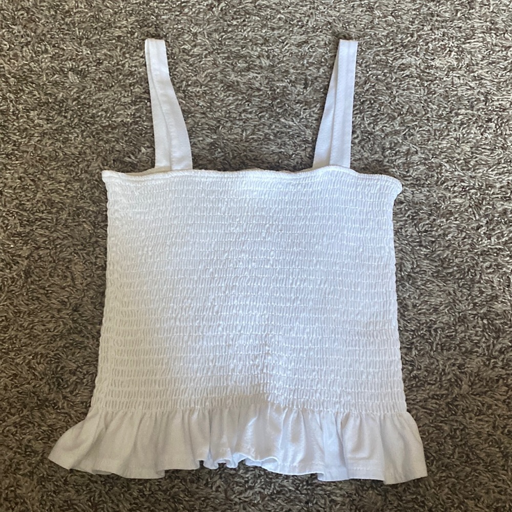 White crop top size small